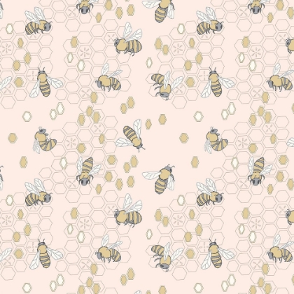 Picture of HONEYBEES BLUSH PATTERN