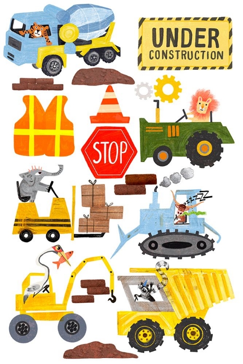 Picture of CONSTRUCTION POSTER