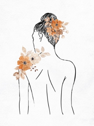 Picture of FLORAL SILHOUETTE WOMAN 2