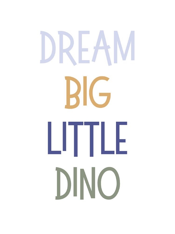 Picture of DREAM BIG-DINOSAUR