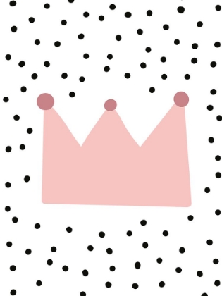 Picture of PINK CROWN WITH DOTS