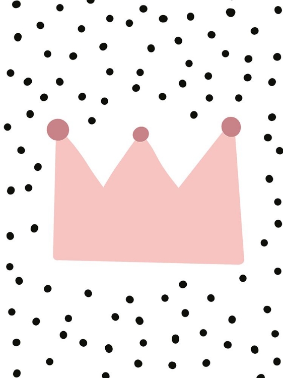 Picture of PINK CROWN WITH DOTS