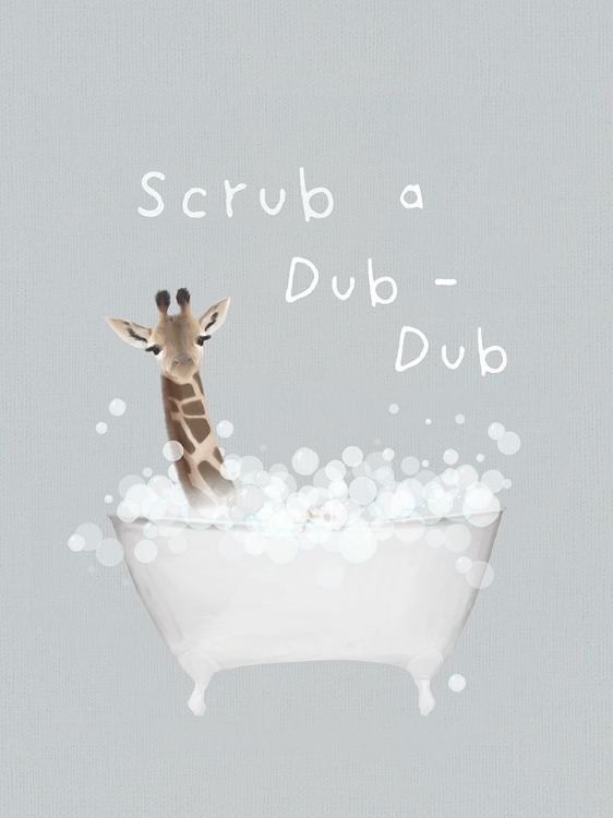 Picture of SCRUB A DUB GIRAFFE