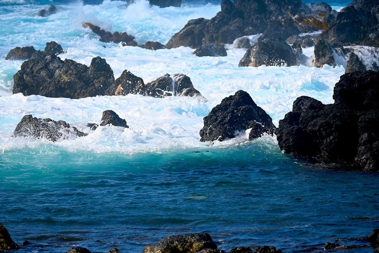 Picture of STILLNESS IN BY THE ROCKS