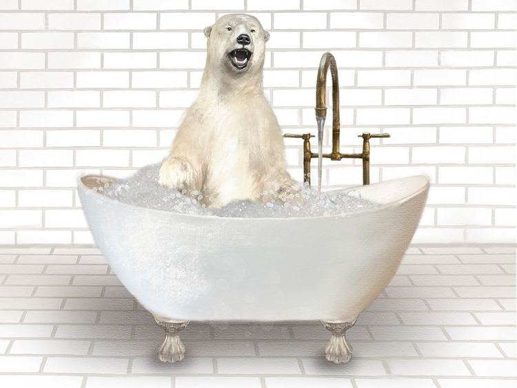 Picture of POLAR BEAR IN BATHTUB