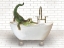 Picture of ALLIGATOR IN BATHTUB