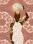 Picture of WOMAN MANDALA LEOPARD PRINT CORAL