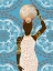 Picture of WOMAN MANDALA LEOPARD PRINT TEAL