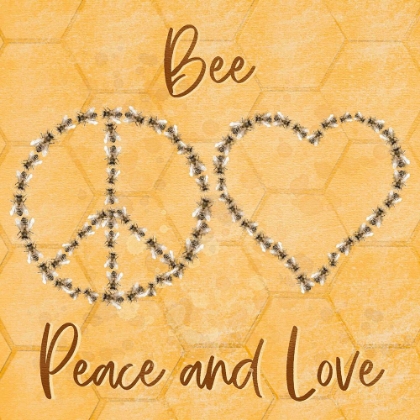 Picture of BEE ART BEE PEACE AND LOVE