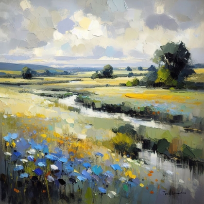 Picture of BLUE FIELD I