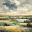Picture of LAKE ABSTRACT I