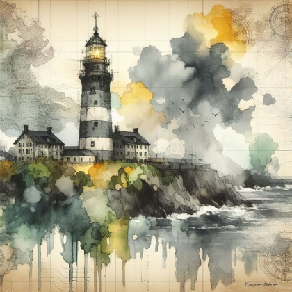 Picture of GREY LIGHTHOUSE