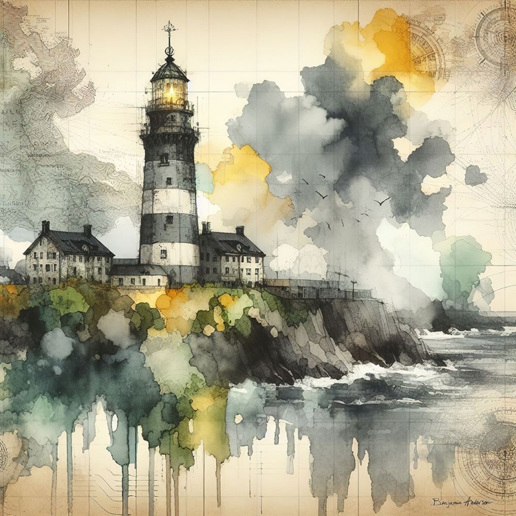 Picture of GREY LIGHTHOUSE