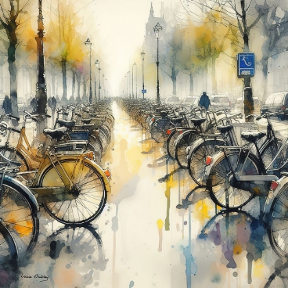 Picture of BIKES IN AMSTERDAM