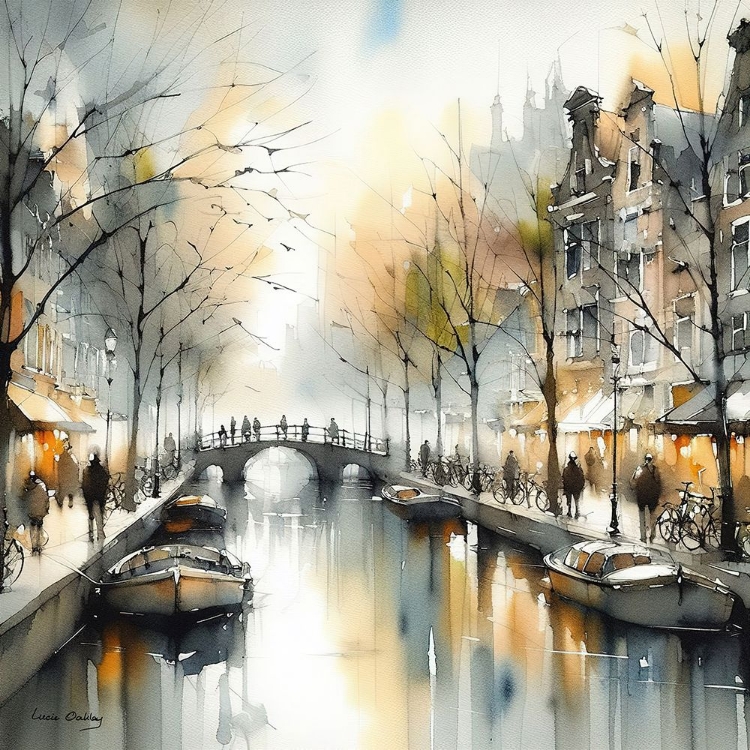 Picture of CANALS OF AMSTERDAM II