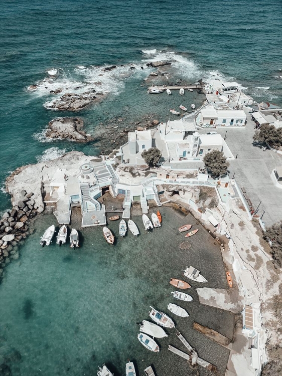 Picture of SYRMATA FISHERMEN HOUSES, MILOS