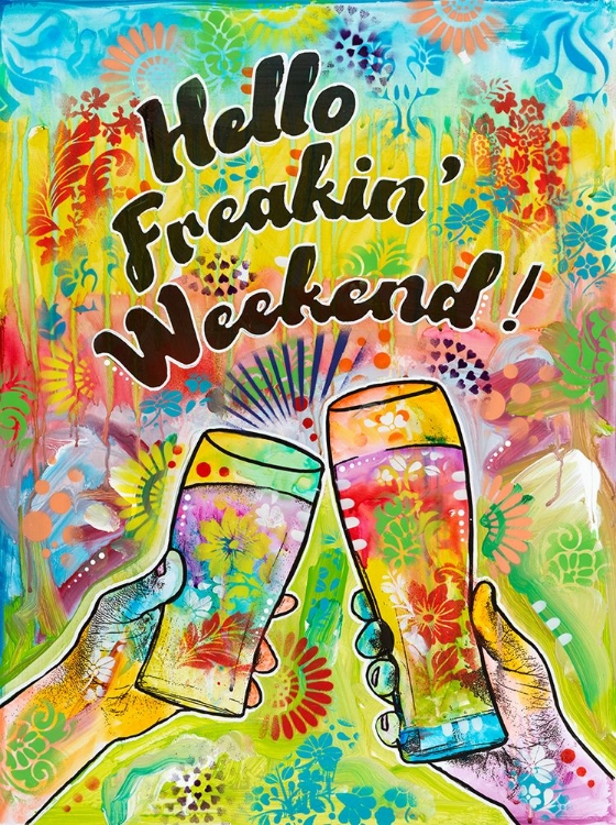 Picture of CHEERS - HELLO FREAKIN WEEKEND