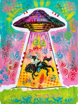 Picture of UFO STEALING COWBOY
