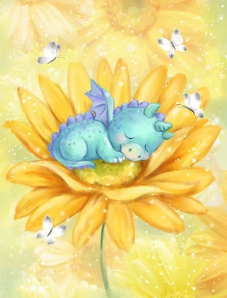 Picture of BABY DRAGON ASLEEP