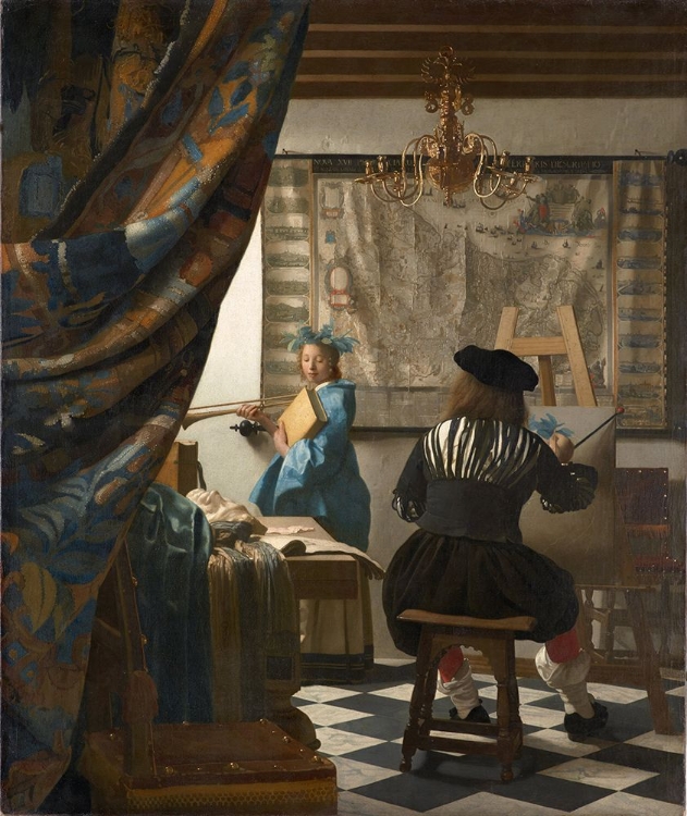 Picture of THE ART OF PAINTING - JOHANNES VERMEER