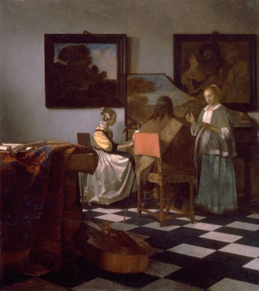 Picture of THE CONCERT - JOHANNES VERMEER