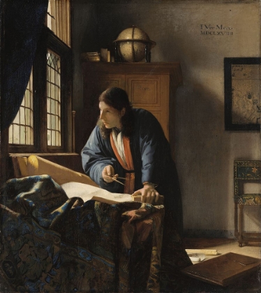 Picture of THE GEOGRAPHER - JOHANNES VERMEER