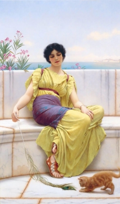 Picture of IDLENESS - JOHN WILLAM GODWARD