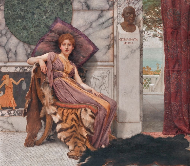 Picture of SWEET IDLENESS II - JOHN WILLIAM GODWARD