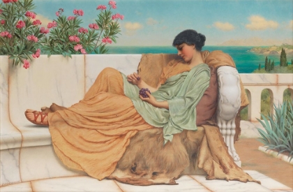 Picture of SWEET IDLENESS III - JOHN WILLIAM GODWARD