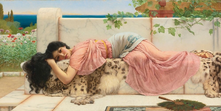 Picture of WHEN THE HEART IS YOUNG - JOHN WILLIAM GODWARD