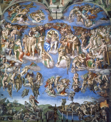 Picture of LAST JUDGMENT - MICHELANGELO