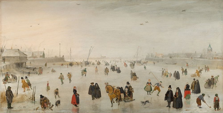 Picture of A SCENE ON THE ICE - HENDRICK AVERCAMP