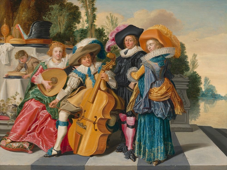 Picture of MERRY COMPANY - DIRCK HALS