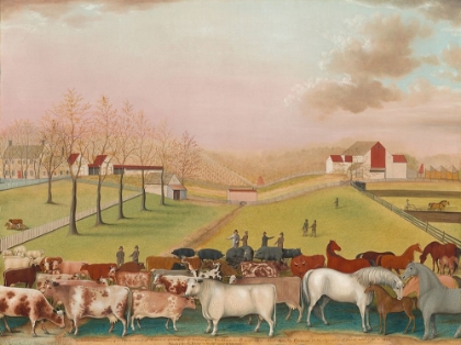 Picture of THE CORNELL FARM - EDWARD HICKS