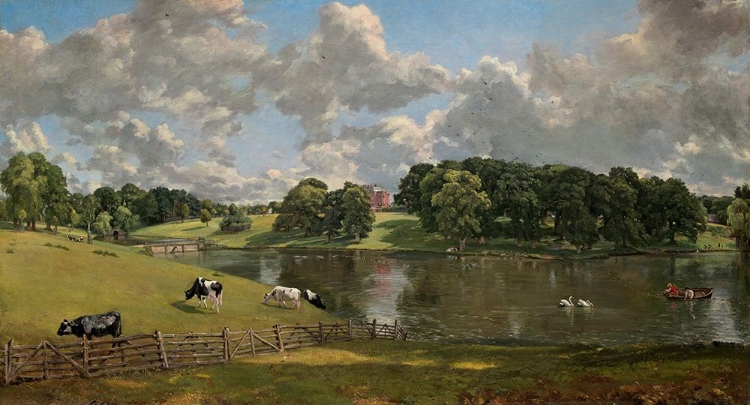 Picture of WIVENHOE PARK, ESSEX - JOHN CONSTABLE