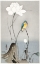 Picture of KINGFISHER WITH LOTUS FLOWER - OHARA KOSON