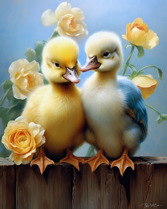 Picture of COUPLE OF SWEET DUCKLINGS