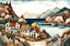 Picture of FOLK ART HARBORS 1
