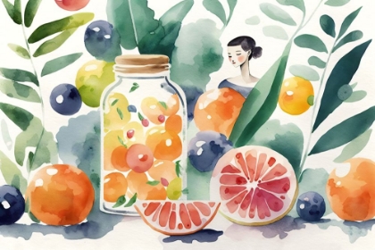 Picture of SIMPLIFIED FRUITS AND PORTRAITS 1