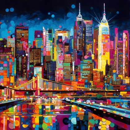 Picture of POP ART NEW YORK BY NIGHT 3