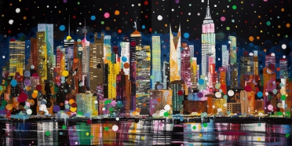 Picture of POP ART NEW YORK BY NIGHT 5