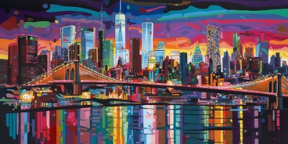 Picture of POP ART NEW YORK BY NIGHT 6