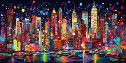 Picture of POP ART NEW YORK BY NIGHT 7