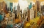 Picture of POP ART NEW YORK GOLD 2