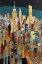 Picture of POP ART NEW YORK GOLD 6