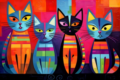 Picture of COLORFUL CAT 1