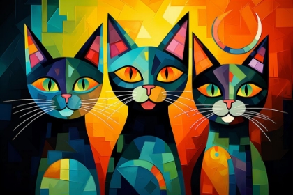 Picture of COLORFUL CAT 2