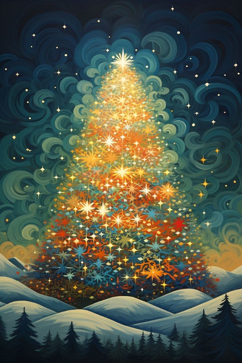 Picture of ART DECO CHRISTMAS TREE 1
