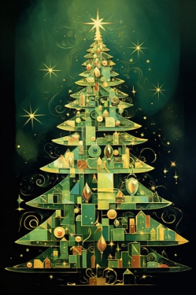 Picture of ART DECO CHRISTMAS TREE 2