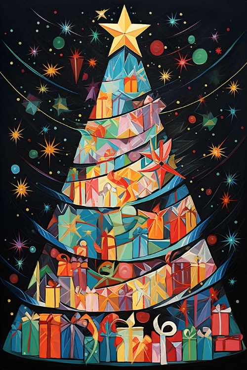 Picture of ART DECO CHRISTMAS TREE 8